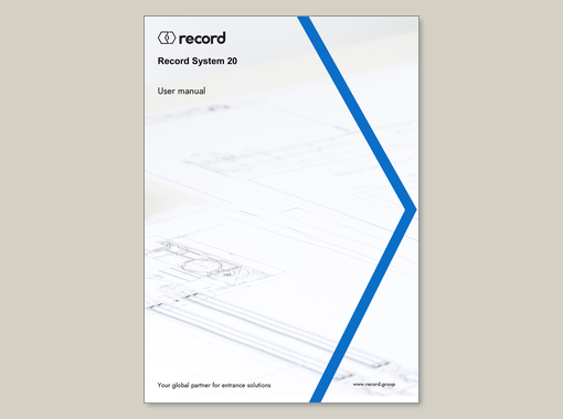 record system 20 – User manual